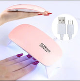 Mini USB UV LED Nail Lamp – Portable Gel Nail Polish Dryer