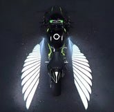 Angel Wings LED Bike Light – Motorcycle Decorative Wing Light