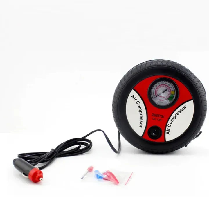 260PSI Portable Car Air Compressor – 12V Electric Tyre Inflator